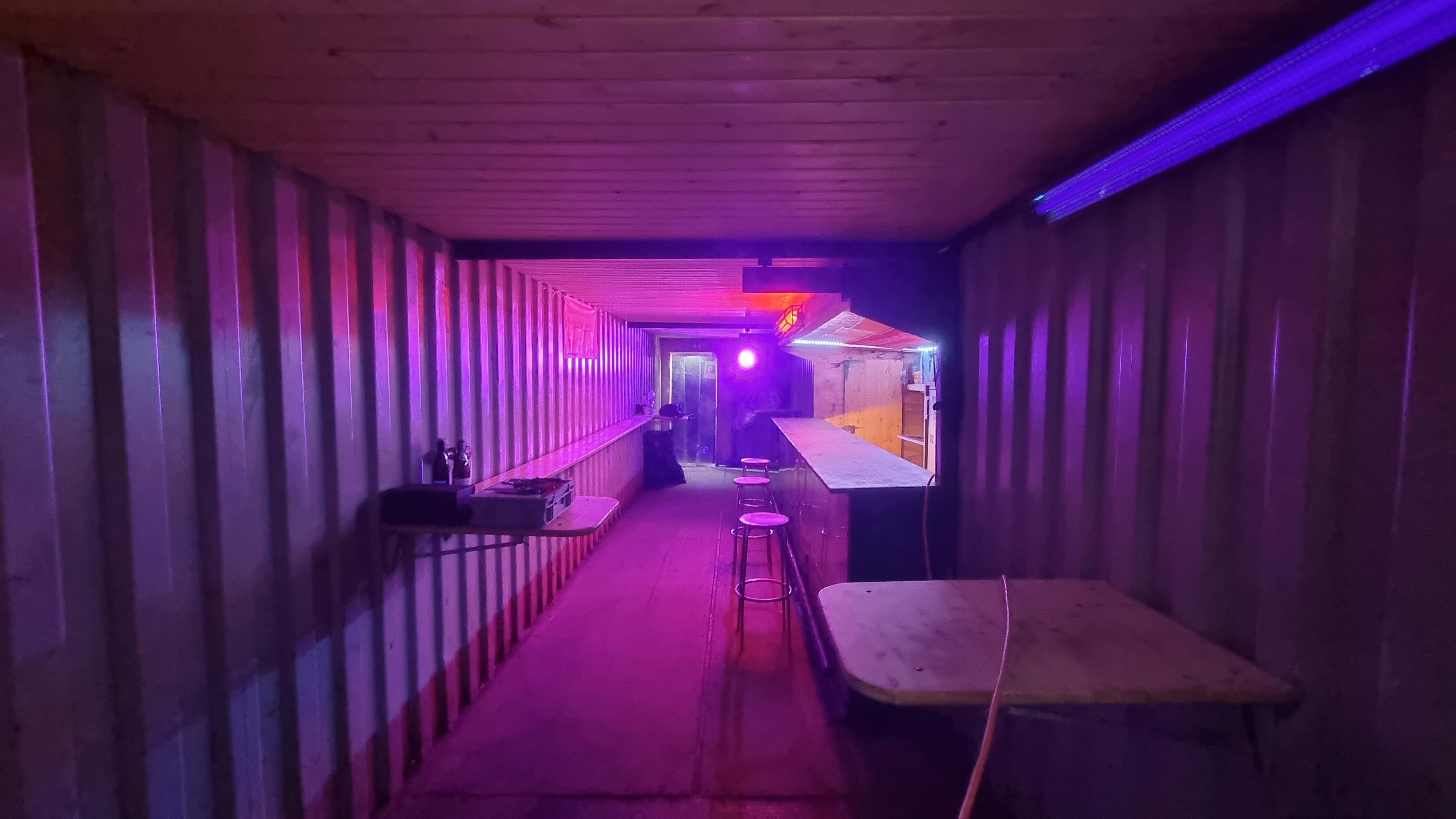 Warmes Innenraumlicht